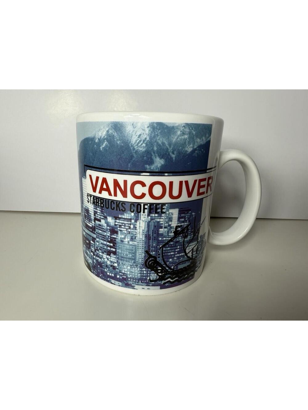 Starbucks VANCOUVER City Scenes Collector Series Mug 1999 Vintage  20oz.